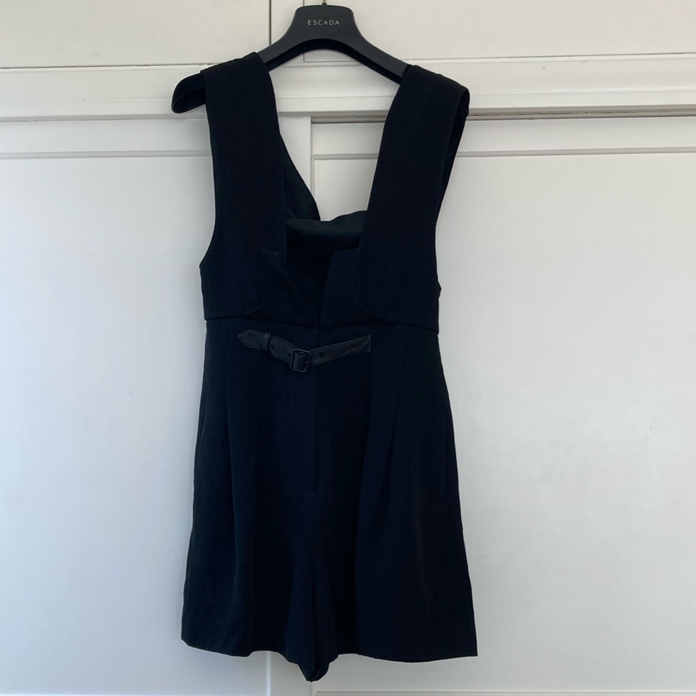 Alexander Wang Black Jumpsuit with Belt